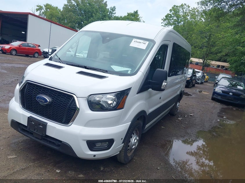 2025 Ford Transit VIN 1FBAX9C85SKA50118 IAAI salvage auction — FRONT END, Enterprise Vehicles Clear Only (Minnesota), sold $25,250 on 2026-07-25 (photo 2)