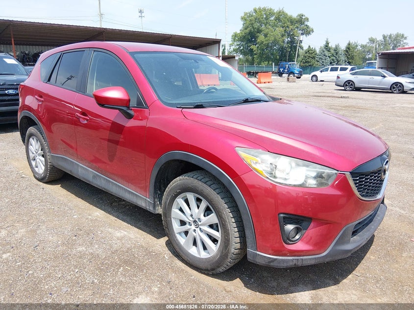 2014 Mazda Cx-5 VIN JM3KE4CY4E0387444 IAAI salvage auction — FRONT END, Original (Ohio), sold $25 on 2026-07-29 (photo 1)