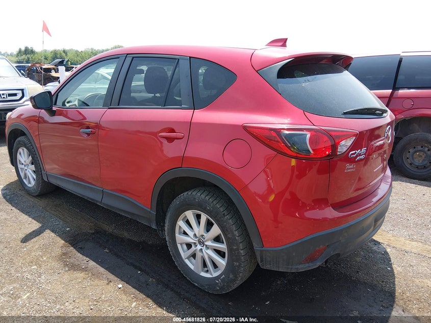 2014 Mazda Cx-5 VIN JM3KE4CY4E0387444 IAAI salvage auction — FRONT END, Original (Ohio), sold $25 on 2026-07-29 (photo 3)