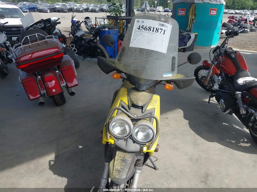 2009 Yamaha YW125 VIN LPRSE48Y69A008245 IAAI salvage auction — NORMAL WEAR, Clear (Washington), sold $325 on 2026-08-19 (photo 5)