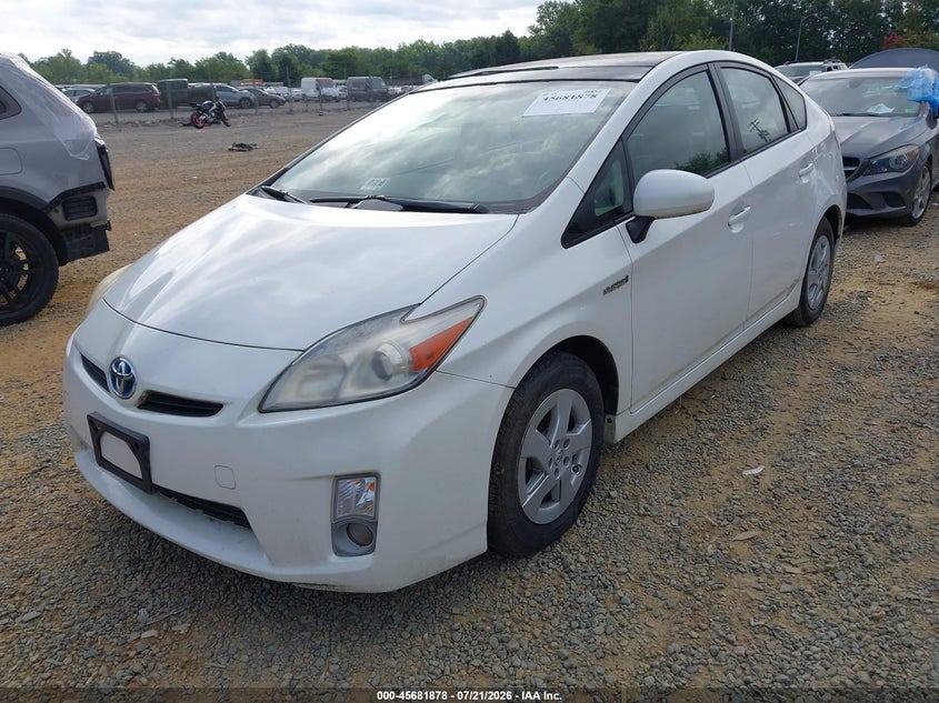 2011 Toyota Prius VIN JTDKN3DU2B5342015 IAAI salvage auction — NORMAL WEAR, Clear (Virginia), sold $1,350 on 2026-07-27 (photo 2)