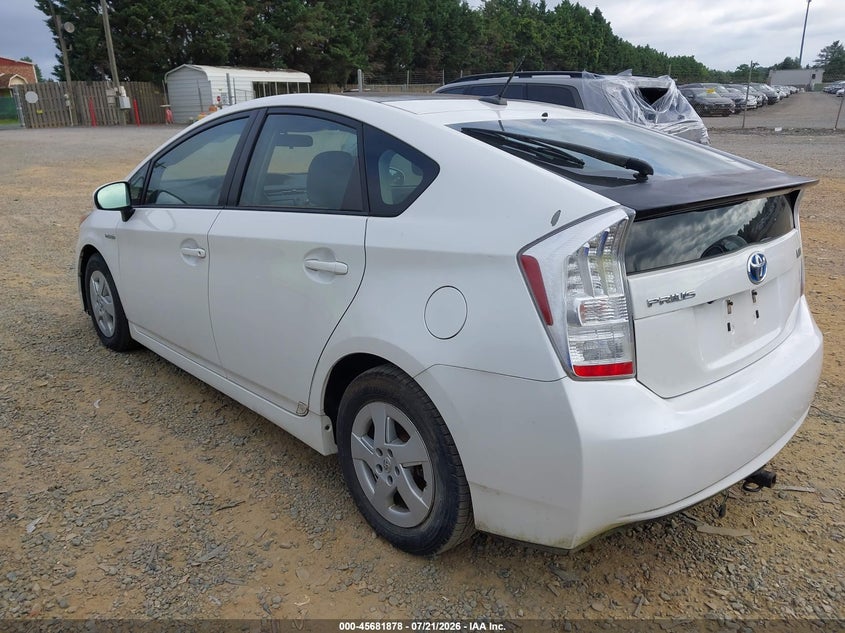 2011 Toyota Prius VIN JTDKN3DU2B5342015 IAAI salvage auction — NORMAL WEAR, Clear (Virginia), sold $1,350 on 2026-07-27 (photo 3)