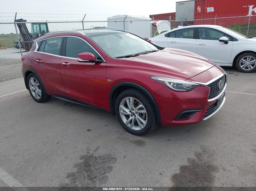 2019 Infiniti Qx30 VIN SJKCH5CP0KA009562 IAAI salvage auction — LEFT FRONT, Certificate Of Title (Nebraska), sold $3,400 on 2026-08-22 (photo 1)