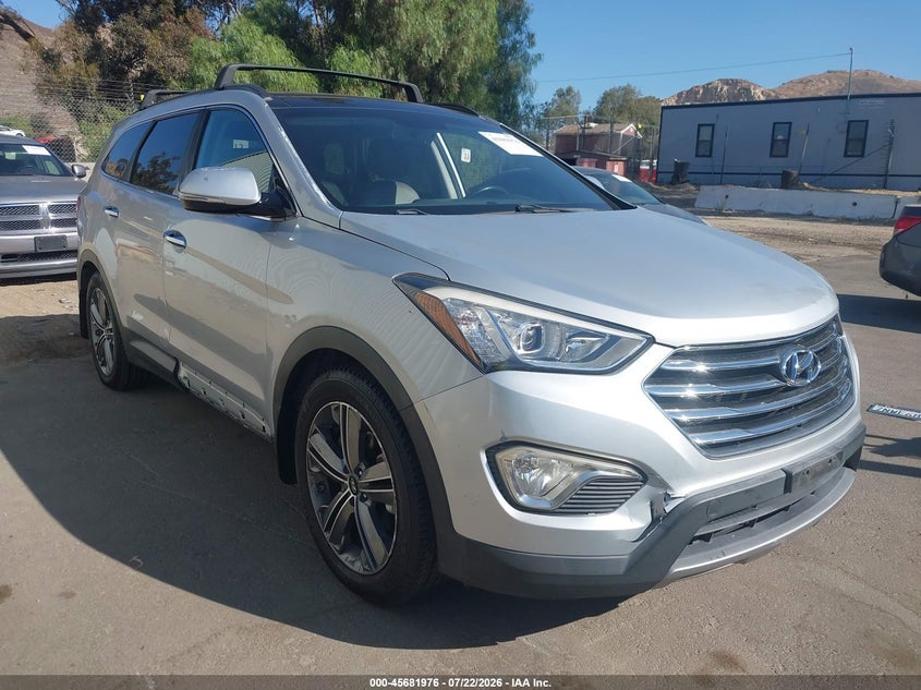 2015 Hyundai Santa fe VIN KM8SR4HF4FU124235 IAAI salvage auction — NORMAL WEAR, Clear - Dealer Only (California), sold $1,250 on 2026-07-28 (photo 1)
