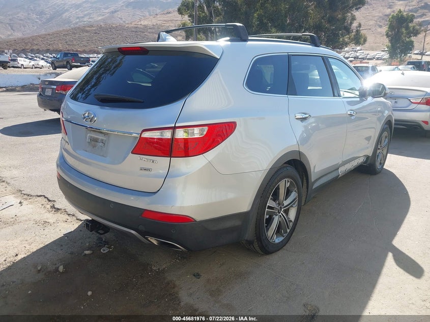 2015 Hyundai Santa fe VIN KM8SR4HF4FU124235 IAAI salvage auction — NORMAL WEAR, Clear - Dealer Only (California), sold $1,250 on 2026-07-28 (photo 4)