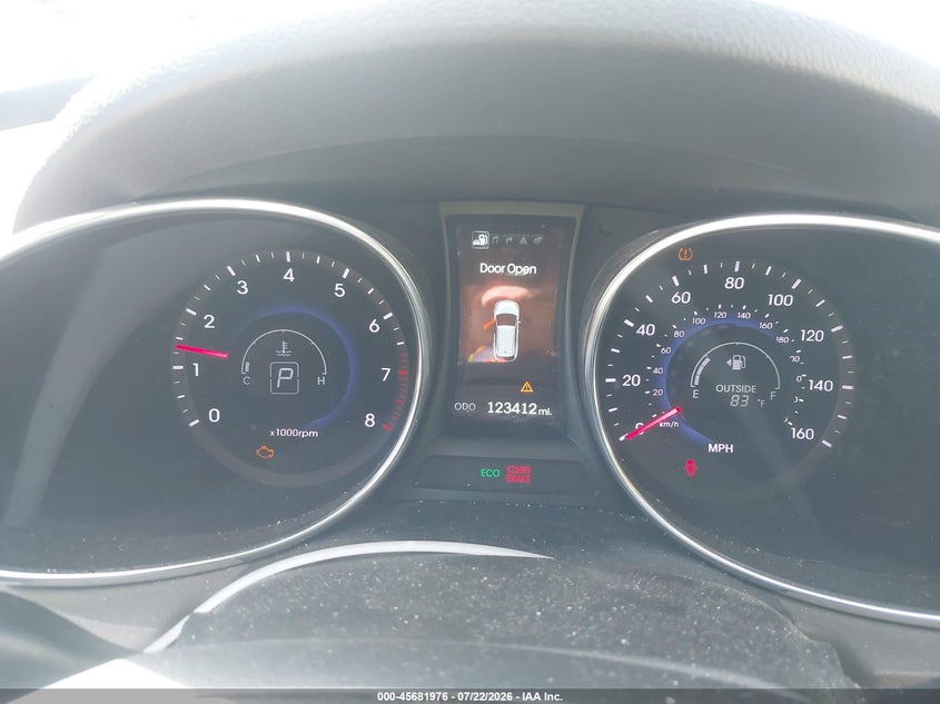 2015 Hyundai Santa fe VIN KM8SR4HF4FU124235 IAAI salvage auction — NORMAL WEAR, Clear - Dealer Only (California), sold $1,250 on 2026-07-28 (photo 7)