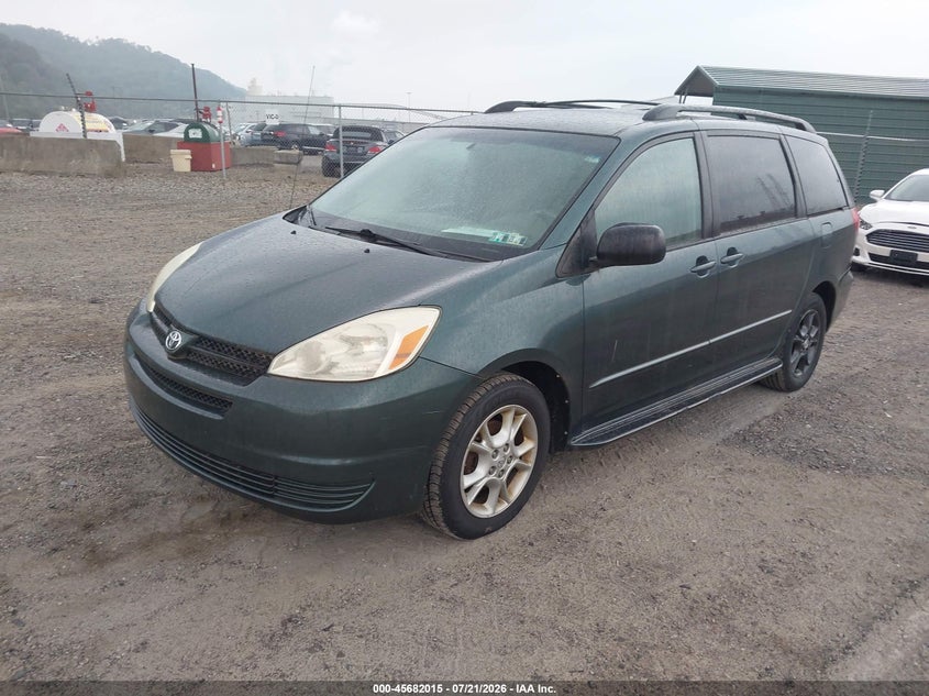 2004 Toyota Sienna VIN 5TDBA23C04S009887 IAAI salvage auction — NORMAL WEAR, Clear (Pennsylvania), sold $175 on 2026-07-28 (photo 2)