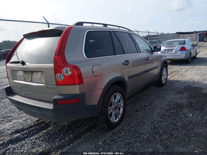 2004 Volvo Xc90 VIN YV1CN59H641076109 IAAI salvage auction — NORMAL WEAR, Clear (Georgia), sold $250 on 2026-07-31 (photo 4)