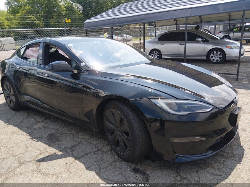 2022 Tesla Model s VIN 5YJSA1E50NF478900 — IAAI salvage auction photo