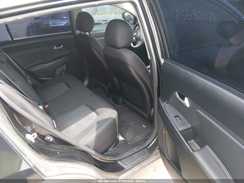 2012 Kia Sportage VIN KNDPB3A26C7324379 IAAI salvage auction — NORMAL WEAR, Clear (Indiana), sold $900 on 2026-07-29 (photo 8)