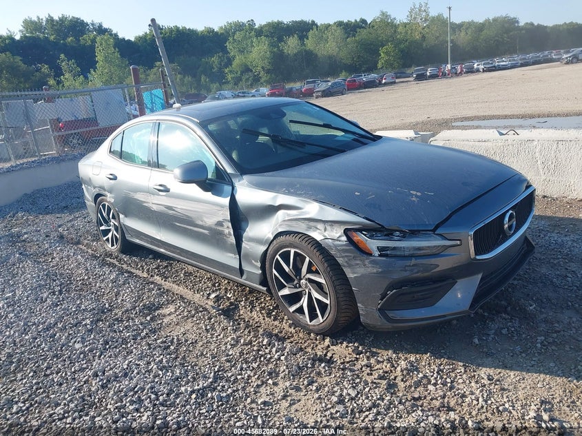 2019 Volvo S60 VIN 7JRA22TK1KG010510 IAAI salvage auction — LEFT & RIGHT, Wait Title, sold $3,000 on 2026-09-21 (photo 1)