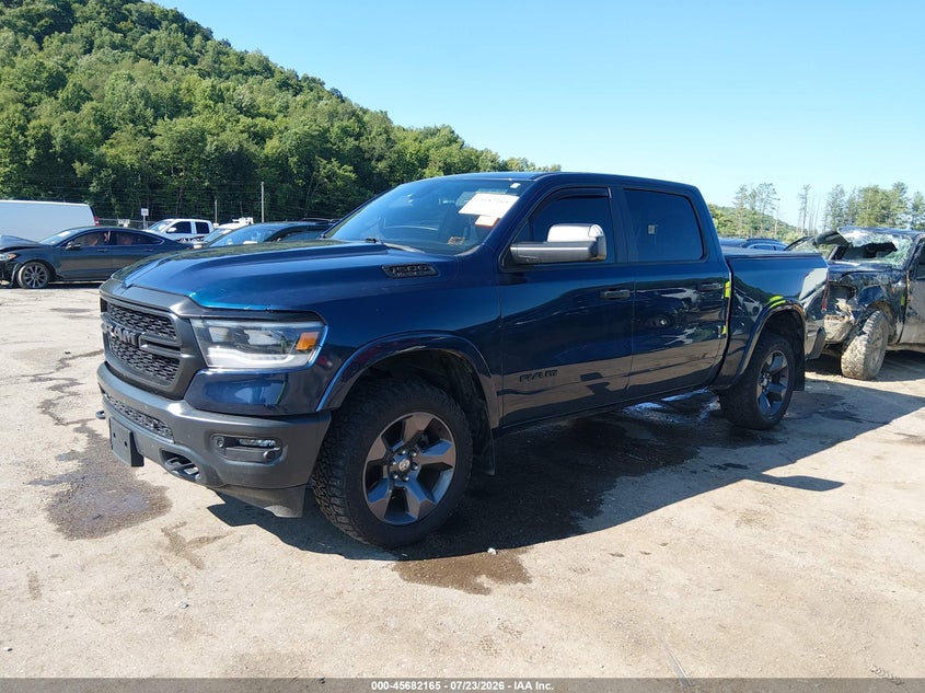2020 Ram 1500 VIN 1C6SRFFT1LN409612 IAAI salvage auction — RIGHT SIDE, Salvage (West Virginia), sold $8,050 on 2026-09-03 (photo 2)