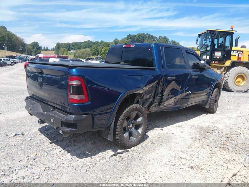 2020 Ram 1500 VIN 1C6SRFFT1LN409612 IAAI salvage auction — RIGHT SIDE, Salvage (West Virginia), sold $25 on 2026-09-07 (photo 4)
