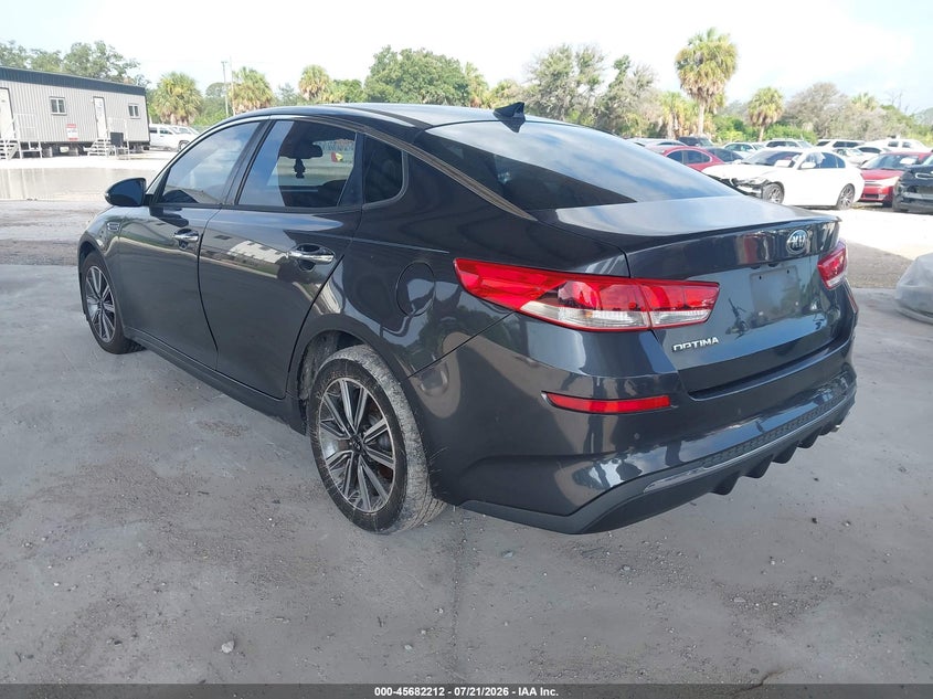 2019 Kia Optima VIN 5XXGT4L32KG321218 IAAI salvage auction — NORMAL WEAR, Clear (Florida), sold $800 on 2026-07-28 (photo 3)