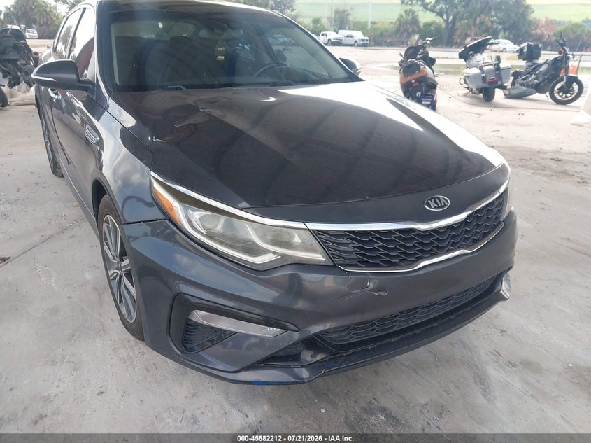 2019 Kia Optima VIN 5XXGT4L32KG321218 IAAI salvage auction — NORMAL WEAR, Clear (Florida), sold $800 on 2026-07-28 (photo 6)