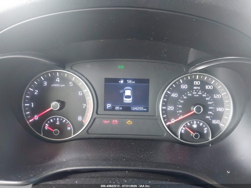 2019 Kia Optima VIN 5XXGT4L32KG321218 IAAI salvage auction — NORMAL WEAR, Clear (Florida), sold $800 on 2026-07-28 (photo 7)