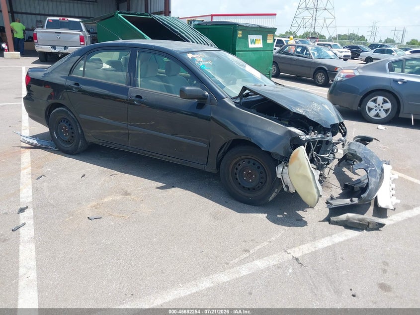 2007 Toyota Corolla VIN JTDBR32E570106785 IAAI salvage auction — NORMAL WEAR, Clear (Tennessee), sold $50 on 2026-07-28 (photo 1)