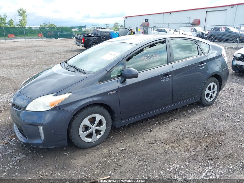 2012 Toyota Prius VIN JTDKN3DU6C1528990 IAAI salvage auction — SIDE, Clear (New York), sold $25 on 2026-07-28 (photo 2)