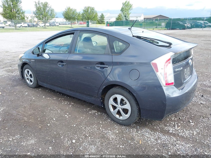 2012 Toyota Prius VIN JTDKN3DU6C1528990 IAAI salvage auction — SIDE, Clear (New York), sold $25 on 2026-07-28 (photo 3)