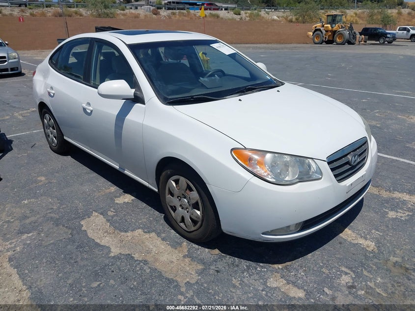 2008 Hyundai Elantra VIN KMHDU46D98U435977 IAAI salvage auction — NORMAL WEAR, Clear (Kansas), sold $25 on 2026-07-29 (photo 1)