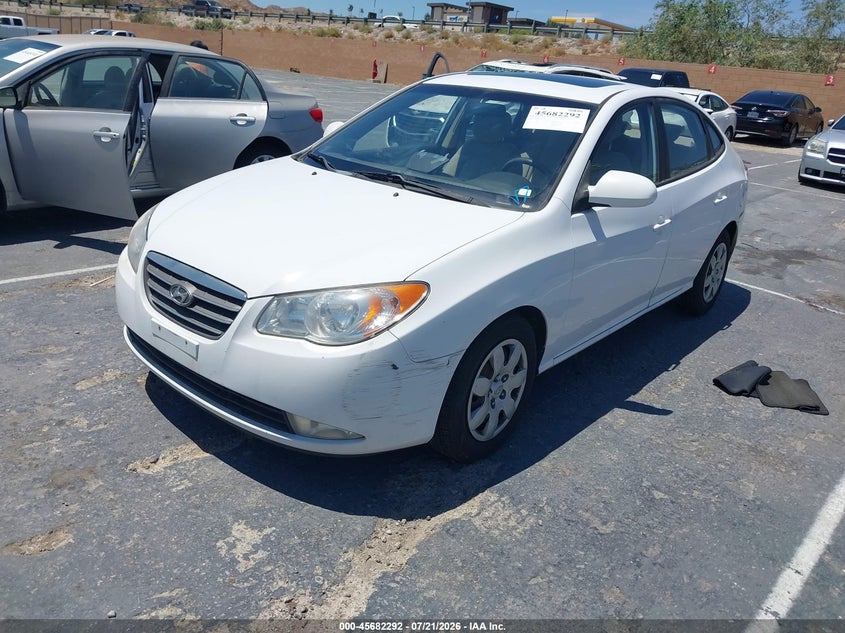 2008 Hyundai Elantra VIN KMHDU46D98U435977 IAAI salvage auction — NORMAL WEAR, Clear (Kansas), sold $25 on 2026-07-29 (photo 2)