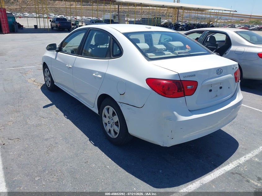 2008 Hyundai Elantra VIN KMHDU46D98U435977 IAAI salvage auction — NORMAL WEAR, Clear (Kansas), sold $25 on 2026-07-29 (photo 3)