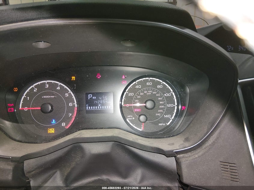 2019 Subaru Xv VIN JF2GTACC6KH210030 IAAI salvage auction — FRONT END, Salvage (Idaho), sold $1,200 on 2026-08-29 (photo 7)