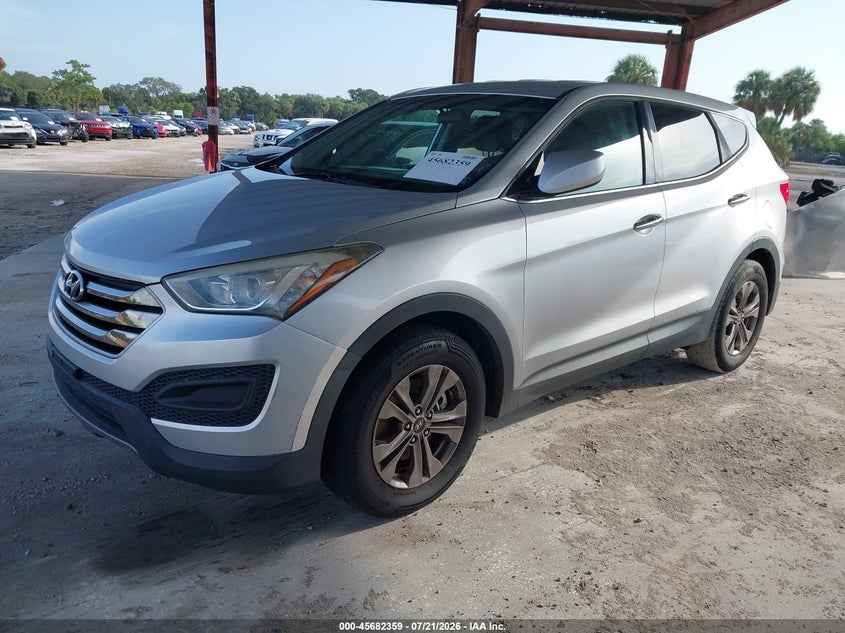 2016 Hyundai Santa fe VIN 5XYZTDLB1GG352396 IAAI salvage auction — NORMAL WEAR, Clear (Georgia), sold $1,450 on 2026-07-28 (photo 2)