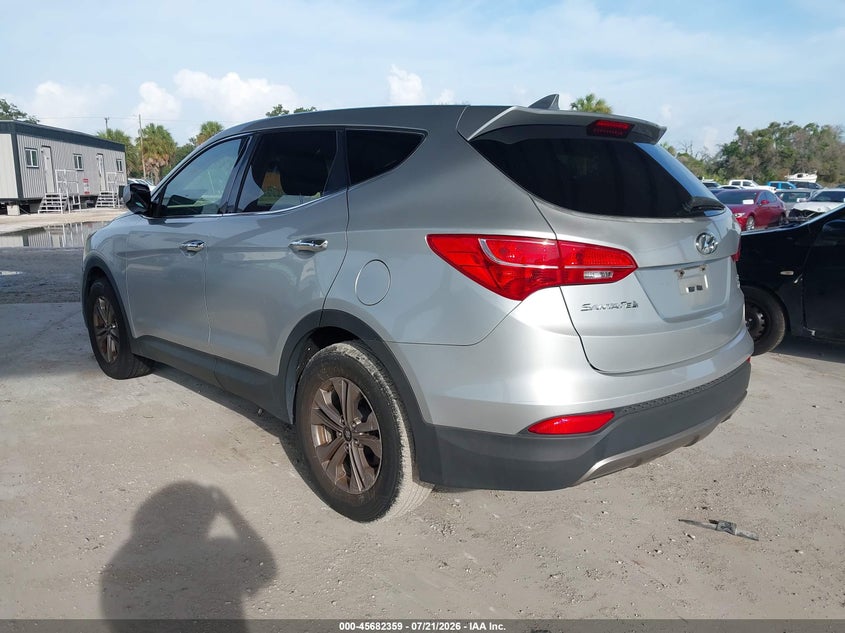 2016 Hyundai Santa fe VIN 5XYZTDLB1GG352396 IAAI salvage auction — NORMAL WEAR, Clear (Georgia), sold $1,450 on 2026-07-28 (photo 3)