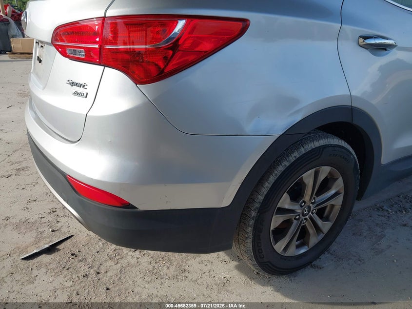 2016 Hyundai Santa fe VIN 5XYZTDLB1GG352396 IAAI salvage auction — NORMAL WEAR, Clear (Georgia), sold $1,450 on 2026-07-28 (photo 6)