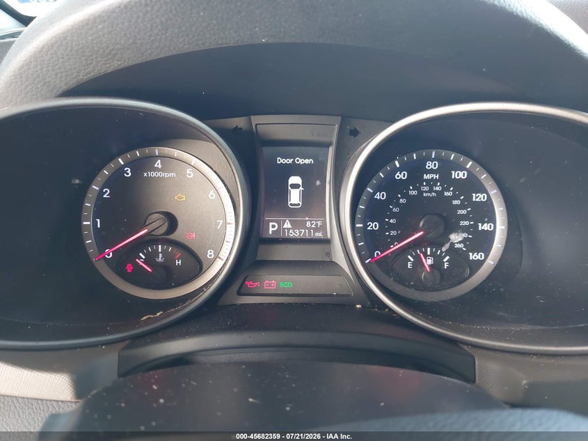 2016 Hyundai Santa fe VIN 5XYZTDLB1GG352396 IAAI salvage auction — NORMAL WEAR, Clear (Georgia), sold $1,450 on 2026-07-28 (photo 7)