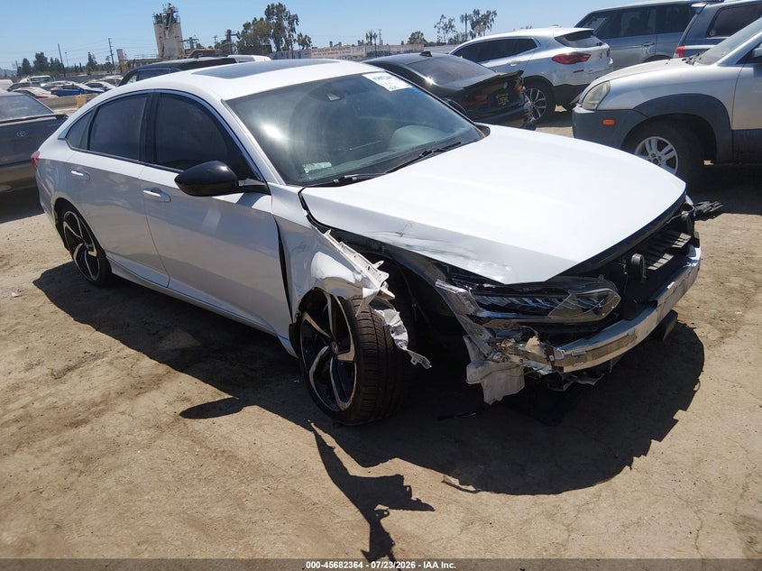 2021 Honda Accord VIN 1HGCV2F3XMA003985 — IAAI salvage auction photo