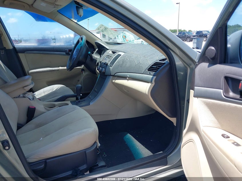 2009 Hyundai Sonata VIN 5NPET46C69H438608 IAAI salvage auction — RIGHT FRONT, Rebuildable (Florida), sold $550 on 2026-08-02 (photo 5)