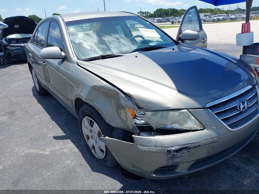2009 Hyundai Sonata VIN 5NPET46C69H438608 IAAI salvage auction — RIGHT FRONT, Rebuildable (Florida), sold $550 on 2026-08-02 (photo 6)