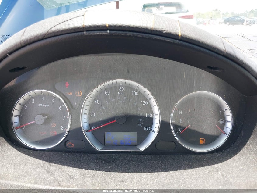 2009 Hyundai Sonata VIN 5NPET46C69H438608 IAAI salvage auction — RIGHT FRONT, Rebuildable (Florida), sold $550 on 2026-08-02 (photo 7)