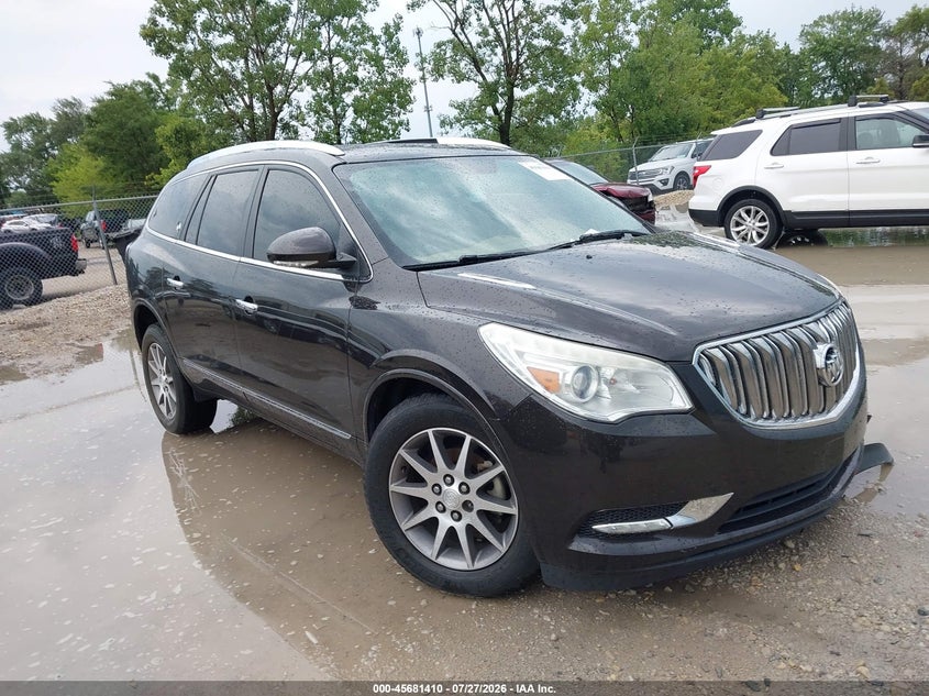 2014 Buick Enclave VIN 5GAKRBKD1EJ171529 IAAI salvage auction — FRONT END, Salvage (Illinois), sold $600 on 2026-09-25 (photo 1)