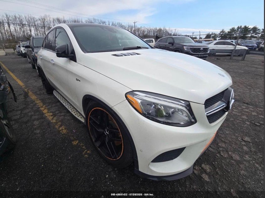 2019 Mercedes-benz Gle class VIN 4JGED6EB2KA147842 IAAI salvage auction — NORMAL WEAR, Clear (Texas), sold $2,550 on 2026-07-29 (photo 1)