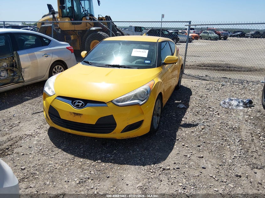 2016 Hyundai Veloster VIN KMHTC6AD7GU279910 IAAI salvage auction — NORMAL WEAR, Original (Texas), sold $650 on 2026-07-28 (photo 2)