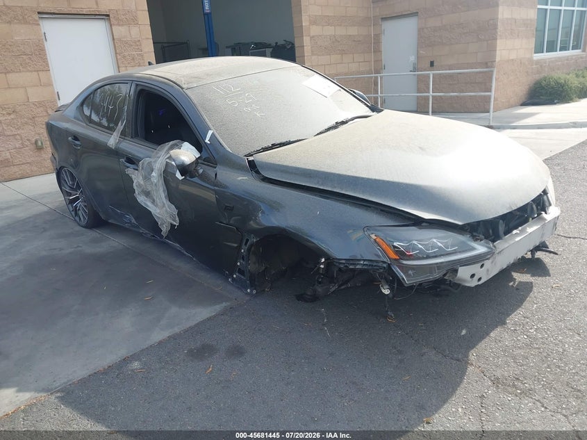 2008 Lexus Is f VIN JTHBP262685000462 IAAI salvage auction — FRONT END, Salvage Certificate (California), sold $50 on 2026-07-24 (photo 1)
