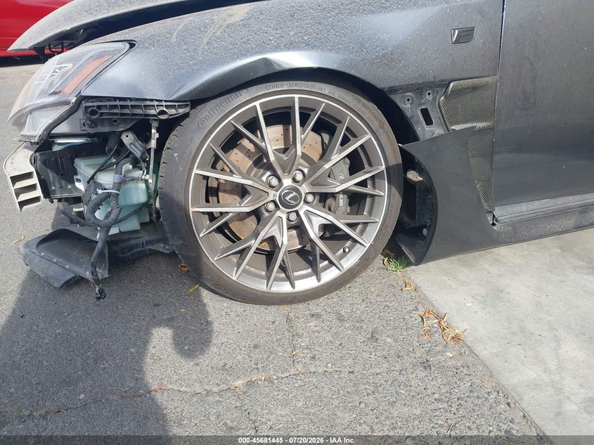 2008 Lexus Is f VIN JTHBP262685000462 IAAI salvage auction — FRONT END, Salvage Certificate (California), sold $50 on 2026-07-24 (photo 6)
