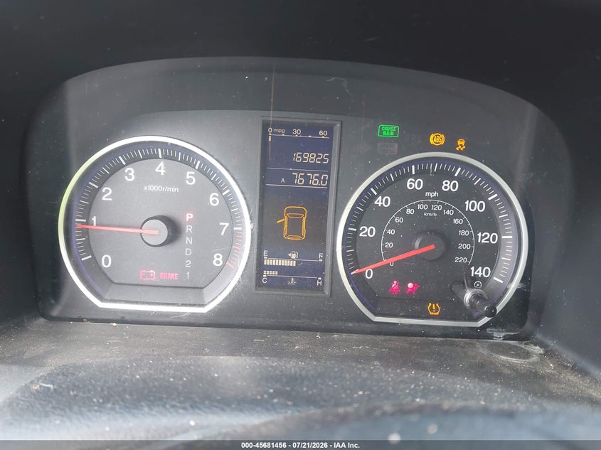 2010 Honda Cr-v VIN 5J6RE3H35AL026578 IAAI salvage auction — FRONT END, Salvage (Georgia), sold $400 on 2026-09-24 (photo 7)