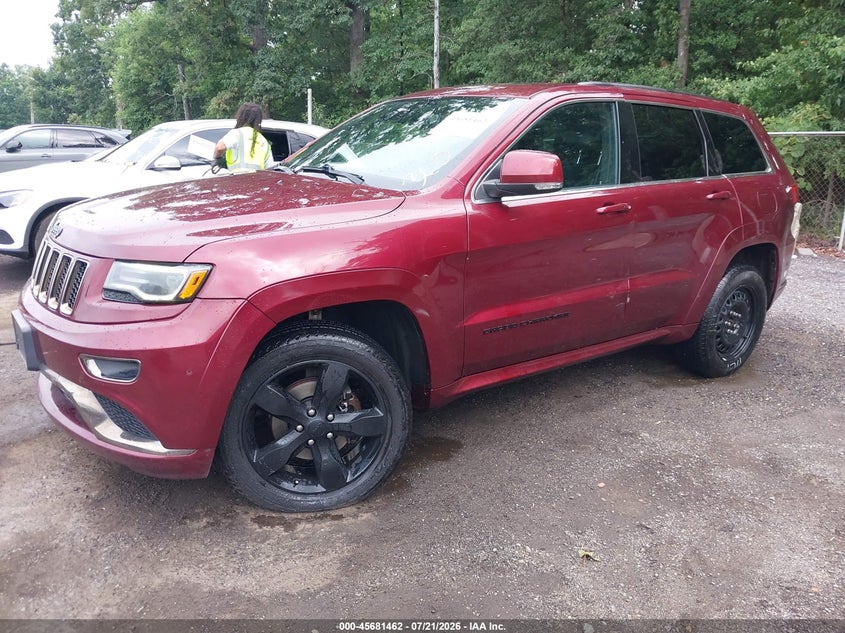 2016 Jeep Grand cherokee VIN 1C4RJFCG9GC388497 IAAI salvage auction — LEFT & RIGHT, Salvage Title, sold $3,625 on 2026-08-29 (photo 2)