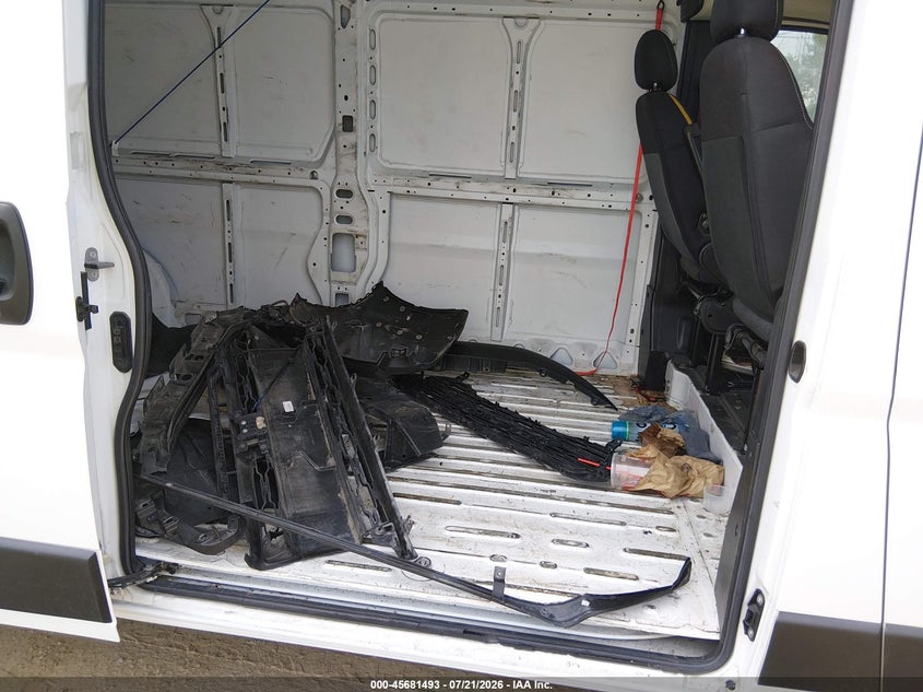 2023 Ram Promaster city VIN 3C6MRVJG7PE581523 IAAI salvage auction — FRONT END, Salvage Title, sold $10,400 on 2026-10-01 (photo 8)