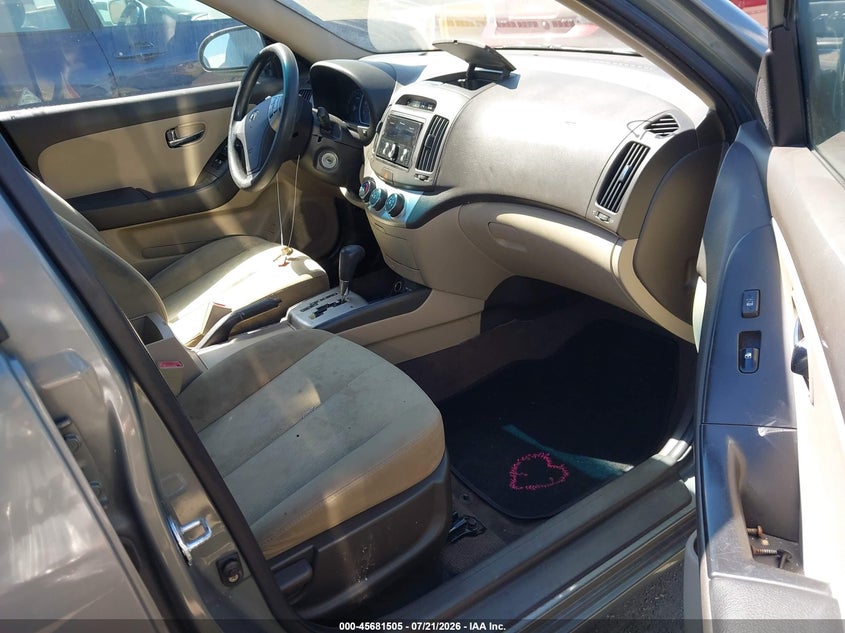 2010 Hyundai Elantra VIN KMHDU4AD1AU844195 IAAI salvage auction — NORMAL WEAR, Clear - Dealer Only (California), sold $25 on 2026-07-30 (photo 5)