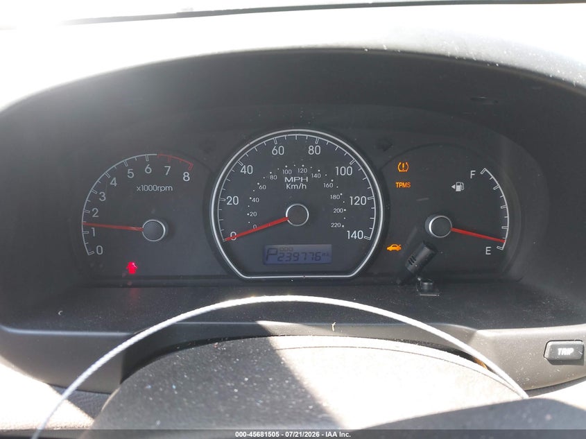 2010 Hyundai Elantra VIN KMHDU4AD1AU844195 IAAI salvage auction — NORMAL WEAR, Clear - Dealer Only (California), sold $25 on 2026-07-30 (photo 7)