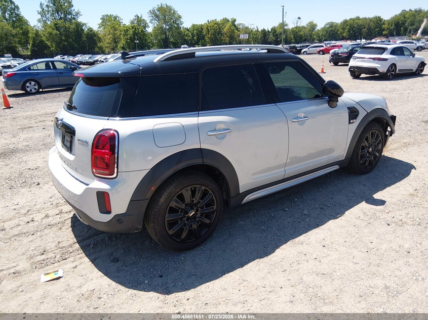 2021 Mini Countryman VIN WMZ23BR08M3N19218 IAAI salvage auction — FRONT END, Salvage (Idaho), sold $5,200 on 2026-08-11 (photo 4)