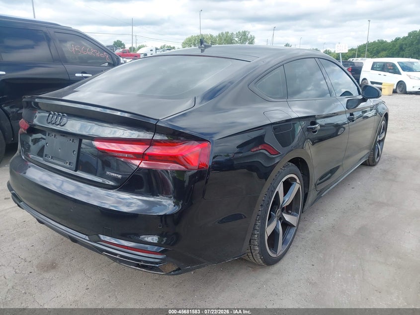 2024 Audi A5 VIN WAUFACF52RA037468 IAAI salvage auction — HAIL, Salvage (Ohio), sold $23,250 on 2026-08-25 (photo 4)