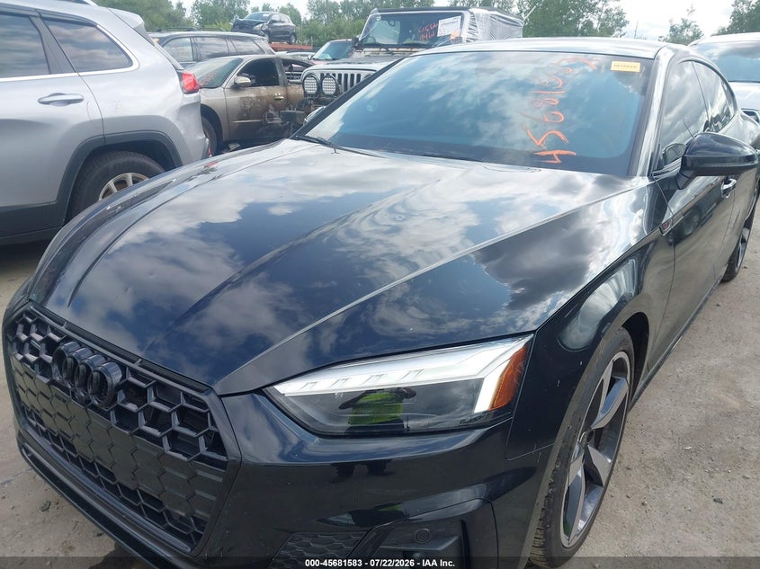 2024 Audi A5 VIN WAUFACF52RA037468 IAAI salvage auction — HAIL, Salvage (Ohio), sold $23,250 on 2026-08-25 (photo 6)