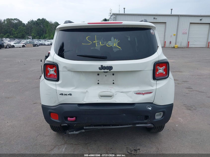 2018 Jeep Renegade VIN ZACCJBCB3JPG86713 IAAI salvage auction — REAR END, Wait Title, sold $2,050 on 2026-08-03 (photo 6)