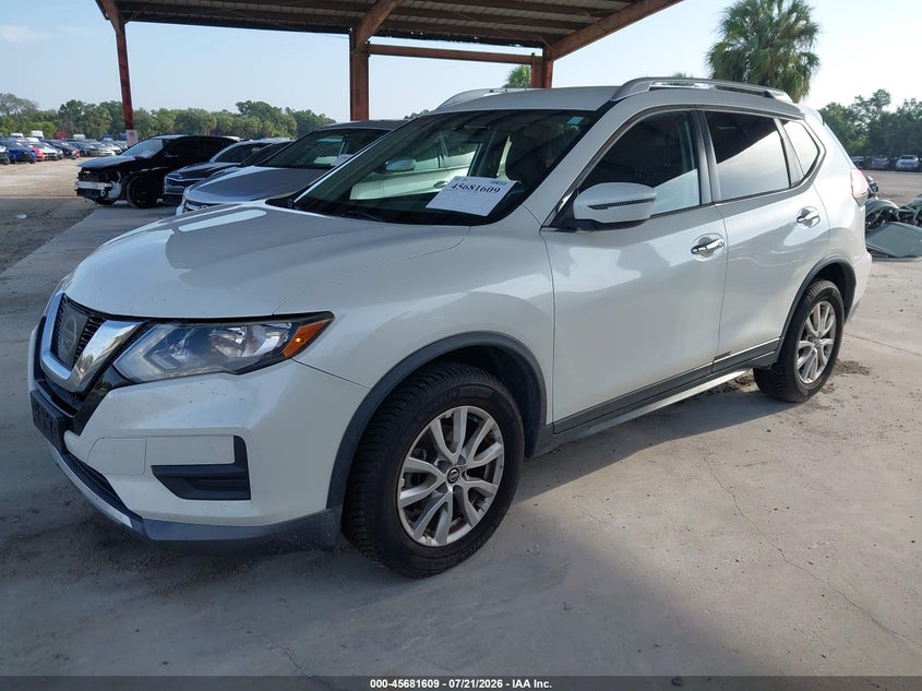 2017 Nissan Rogue VIN KNMAT2MV1HP572937 IAAI salvage auction — NORMAL WEAR, Clear (Florida), sold $575 on 2026-07-28 (photo 2)